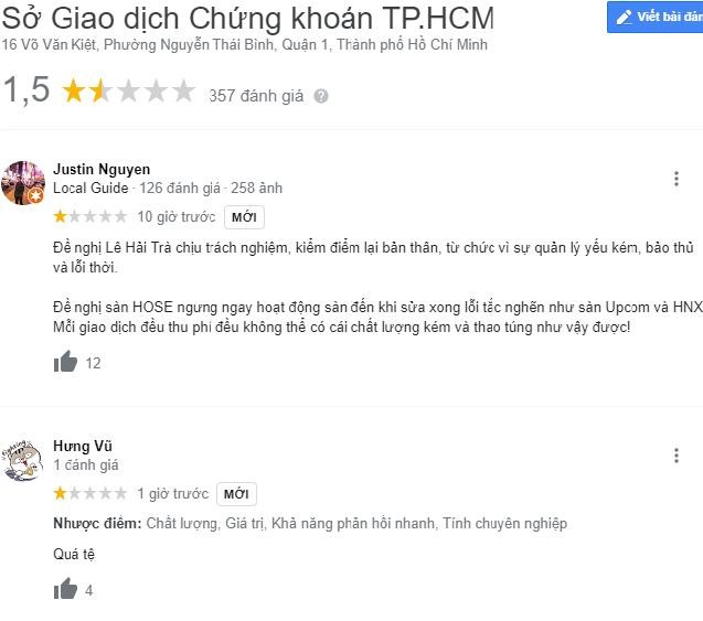 Bình luận của người dùng rất gay gắt (Hình ảnh chụp màn hình buổi sáng 9/6/2021)