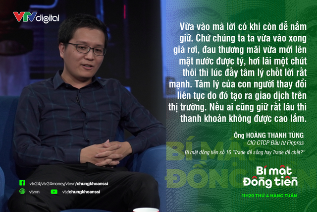 CIO CTCP Đầu tư Finpros chia sẻ về tâm lý “giỏi gồng lỗ nhưng rất khó để gồng lãi”trong đầu tư chứng khoán.Tâm lý sợ lỗ rất phổ biến trong giới chứng khoán nên để đạt được lợi nhuận và quản trị rủi ro cao nhất, nhà đầu tư cần có kế hoạch đầu tư, điểm cắt lỗ/ chốt lời hợp lý và tuân thủ kế hoạch đó. CIO CTCP Đầu tư Finpros chia sẻ về tâm lý “giỏi gồng lỗ nhưng rất khó để gồng lãi”trong đầu tư chứng khoán.Tâm lý sợ lỗ rất phổ biến trong giới chứng khoán nên để đạt được lợi nhuận và quản trị rủi ro cao nhất, nhà đầu tư cần có kế hoạch đầu tư, điểm cắt lỗ/ chốt lời hợp lý và tuân thủ kế hoạch đó.