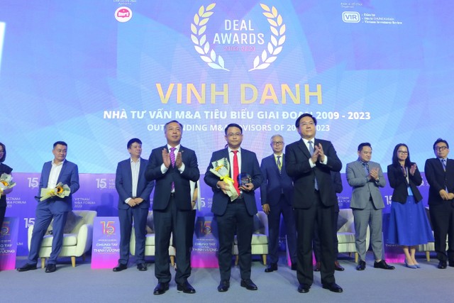 Rồng Việt nhận giải thưởng “Nhà tư vấn M&amp;A tiêu biểu giai đoạn 2009 - 2023