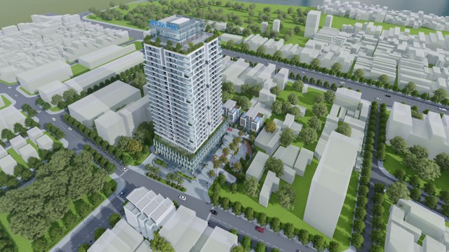 Phối cảnh minh họa dự án Rivera Park Cần Thơ