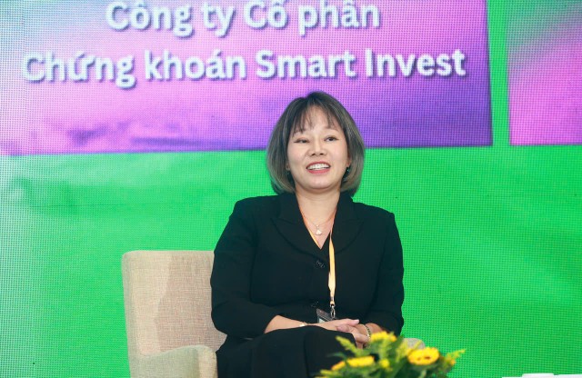 Bà Ngô Thùy Linh, Chủ tịch HĐQT Chứng khoán Smart Invest (AAS)