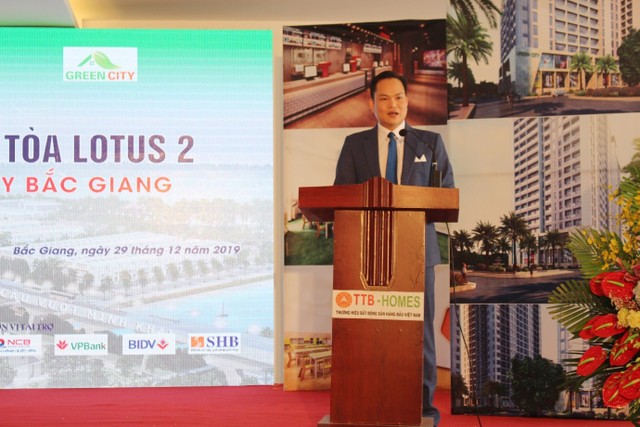 Sôi động lễ mở bán căn hộ Lotus 2 chung cư Green City Bắc Giang ảnh 1