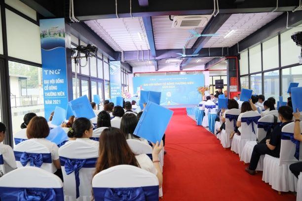 Đại hội thông qua mức cổ tức 8% năm 2020 bằng cổ phiếu. Đại hội thông qua mức cổ tức 8% năm 2020 bằng cổ phiếu.