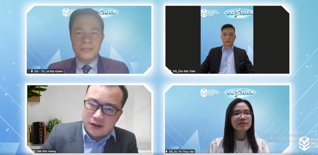 Các diễn giả tham gia buổi Hội thảo trực tuyến.