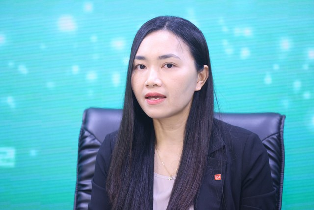 Bà Phạm Huyền Trang, Giám đốc Phân tích cổ phiếu, Trung tâm Phân tích và Tư vấn Đầu Tư – CTCP Chứng khoán SSI (SSI Research). Ảnh Dũng Minh.