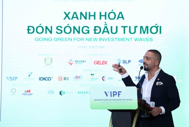 Ông Michael Piro, Tổng giám đốc Tập đoàn Indochina Capital (Ảnh: Lê Toàn)