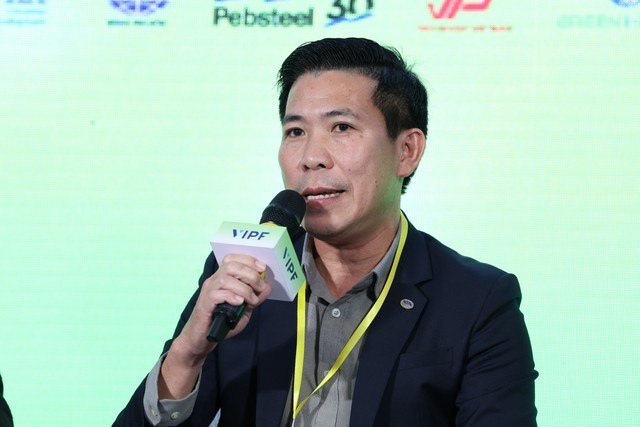 Theo ông Trương Anh Hải, Phó tổng giám đốc phụ trách An toàn, Sức khỏe, Môi trường &amp; Cộng đồng, Công ty NS BlueScope Việt Nam (Ảnh: Lê Toàn)