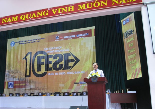 Sinh viên sôi động cùng sàn chứng khoán ảo  ảnh 1 Sinh viên sôi động cùng sàn chứng khoán ảo  ảnh 1