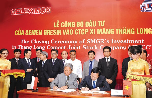 Ấn tượng Semen Gresik đầu tư vào Xi măng Thăng Long ảnh 1 Ấn tượng Semen Gresik đầu tư vào Xi măng Thăng Long ảnh 1