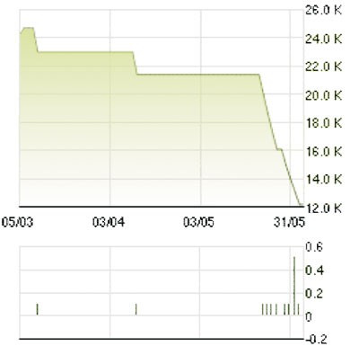 Những cổ phiếu mất giá “quá đà” ảnh 4