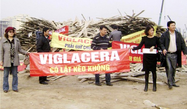 Vi phạm cam kết, Viglacera bị khách hàng khởi kiện ảnh 1 Vi phạm cam kết, Viglacera bị khách hàng khởi kiện ảnh 1