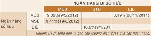 Ngân hàng gia tăng sở hữu chéo ảnh 2