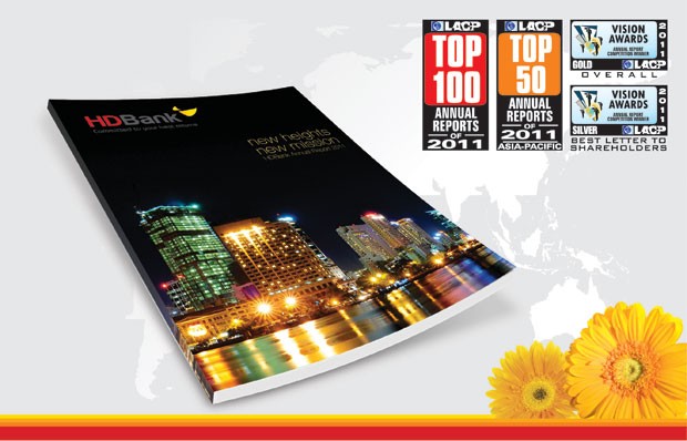 Báo cáo thường niên của HDBank nhận giải thưởng quốc tế        ảnh 1