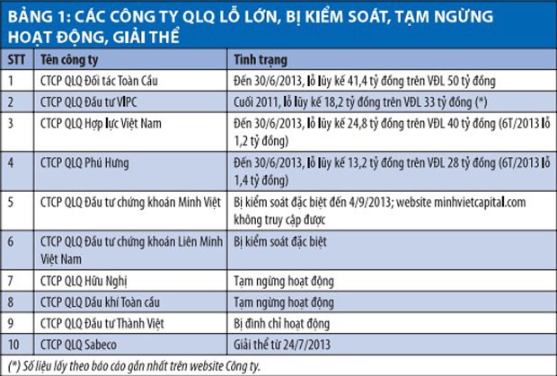Những công ty trong tầm ngắm tái cấu trúc ngành quỹ  ảnh 1