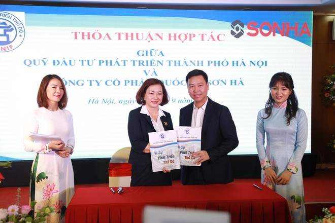 Quỹ đầu tư phát triển Hà Nội ký kết hợp tác với Agribank, Vietinbank, Sơn Hà