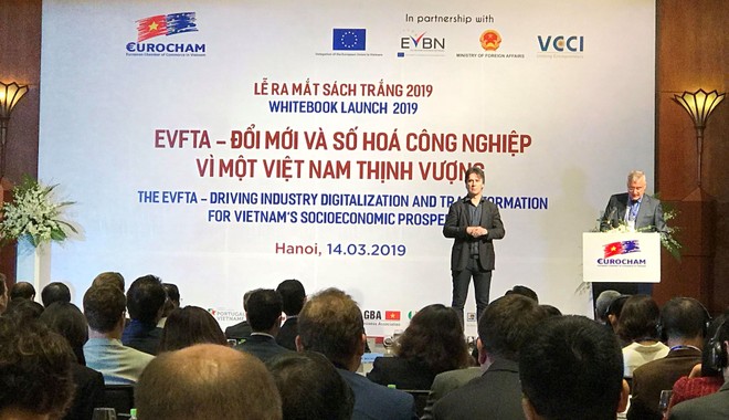 Hiệp hội doanh nghiệp châu Âu chính thức ra mắt Sách Trắng về Việt Nam