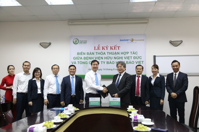 Bảo hiểm Bảo Việt và Bệnh viện Việt Đức ký kết thỏa thuận hợp tác bảo lãnh viện phí