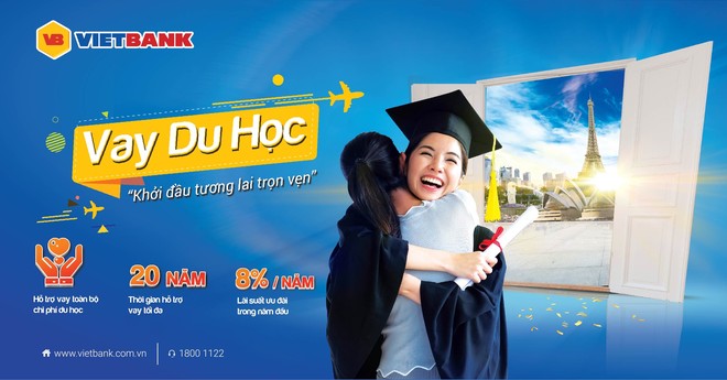 Vietbank dành 1.000 tỷ đồng để cho vay du học