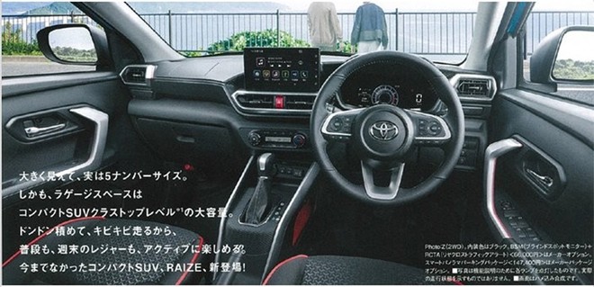 Lộ diện Toyota Raize - crossover mới nhỏ hơn RAV4 ảnh 1