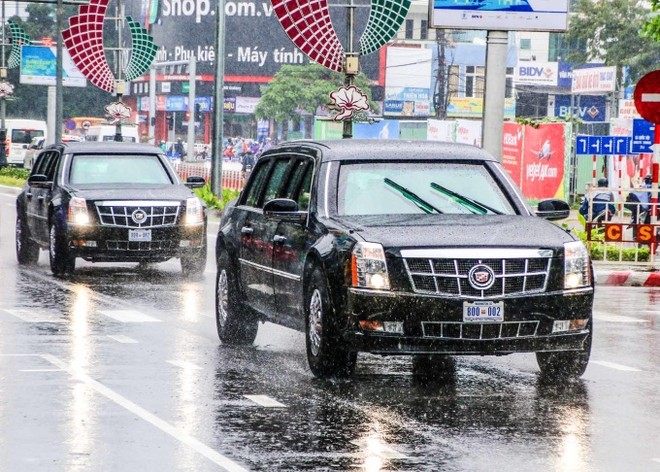 “Quái thú' của Tổng thống Mỹ trên đường phố Đà Nẵng ảnh 2