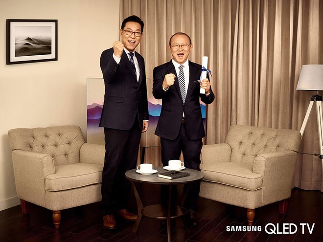 HLV Park Hang Seo trở thành đại sứ thương hiệu Samsung tại Việt Nam ảnh 1