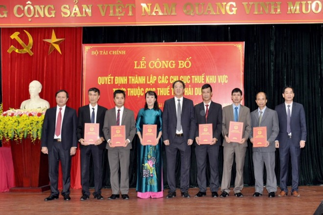 Địa phương đầu tiên hợp nhất 100% Chi cục Thuế ảnh 1