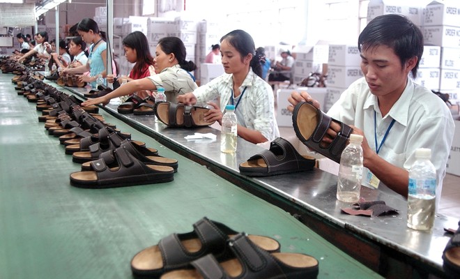 Doanh nghiệp dệt may, giày dép tăng trưởng mạnh 4 tháng đầu năm