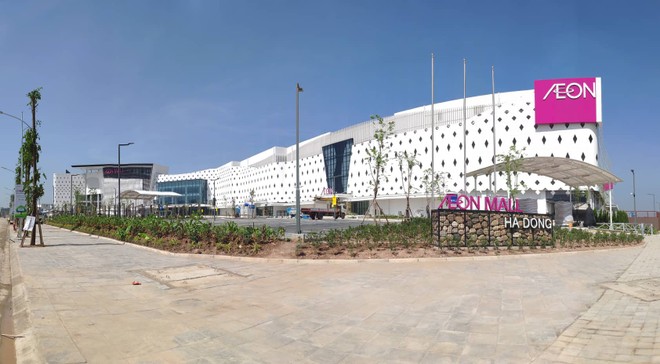 Cận cảnh Aeon Hà Đông chuẩn bị khai trương ảnh 1