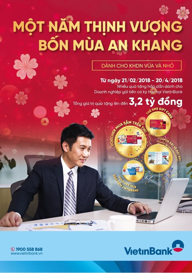 VietinBank triển khai chương trình khuyến mãi “Một năm thịnh vượng, bốn mùa an khang” ảnh 1