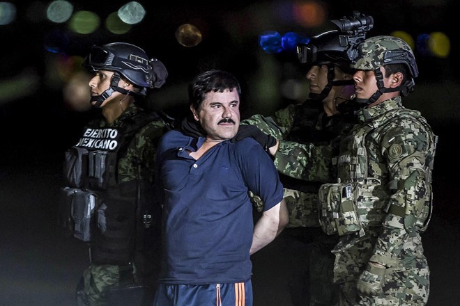 Ông trùm ma túy Joaquin “El Chapo” Guzman. Ảnh: Time.