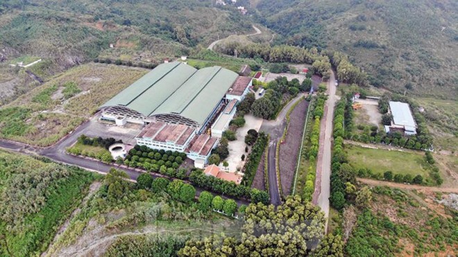 Toàn cảnh Nhà máy nước sạch Sông Đà. Ảnh: Mạnh Thắng
