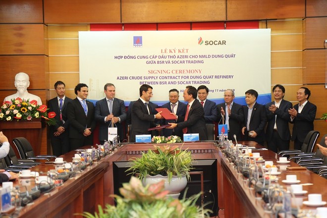 Nhà máy Lọc dầu Dung Quất nhập 5 triệu thùng dầu thô Azeri