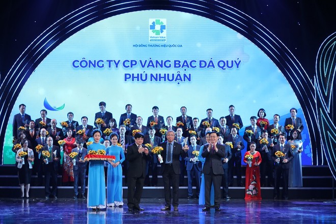 PNJ đánh dấu 12 năm liên tiếp đạt chuẩn Thương hiệu Quốc gia