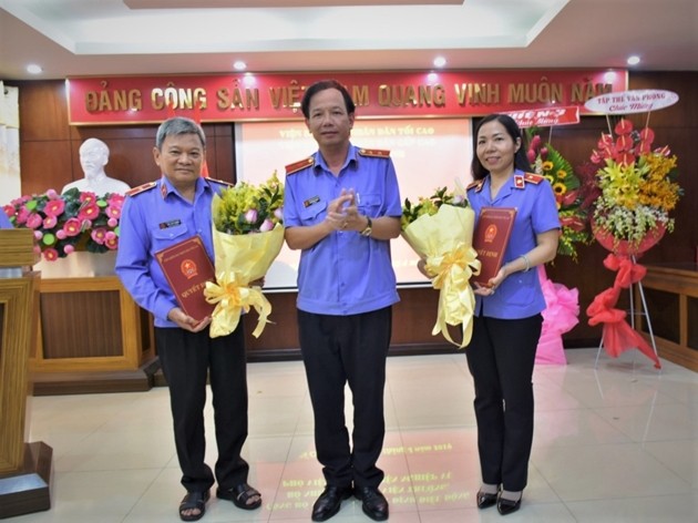 Viện Kiểm sát nhân dân tối cao, Bộ Tư pháp, Kho bạc Nhà nước bổ nhiệm nhân sự mới ảnh 1