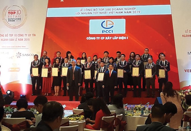PCC1 năm thứ 2 liên tiếp vào bảng xếp hạng PROFIT 500