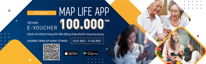 MAP Life ra mắt Ứng dụng di động phục vụ khách hàng