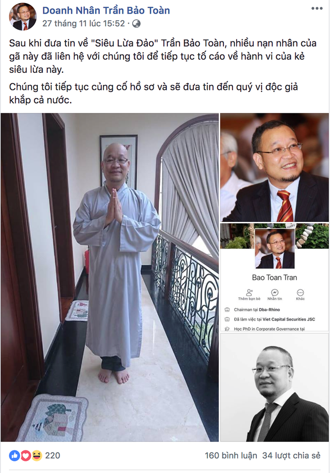 Giám đốc Pavo Capital kêu cứu vì bị giả mạo Facebook và tống tiền ảnh 1