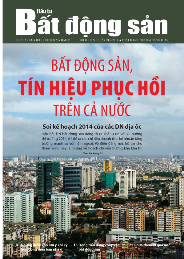 Đầu tư Bất động sản số 16/2014