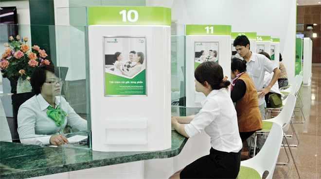 Tại Vietcombank, VietinBank… lãi suất huy động 1 tháng giảm còn 5%/năm