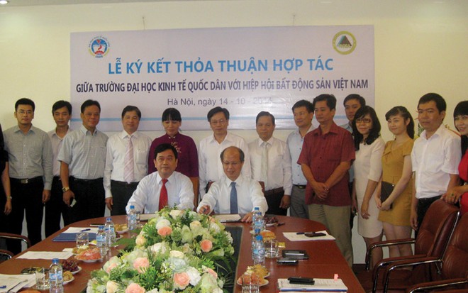 VNREA và Đại học Kinh tế Quốc dân hợp tác đào tạo nhân lực BĐS