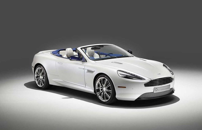 Aston Martin Morning Frost DB9 Volante lộ diện