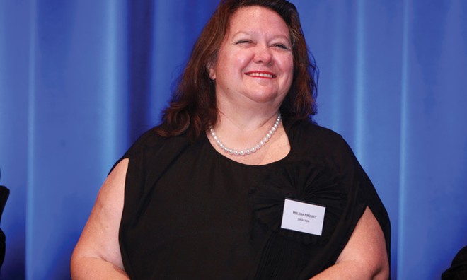 Tỷ phú Gina Rinehart 