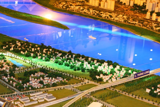 Huyện Mê Linh sẽ dành khoảng 6.244 ha đất xây dựng đô thị