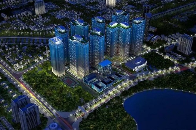 Phối cảnh dự án Goldmark City