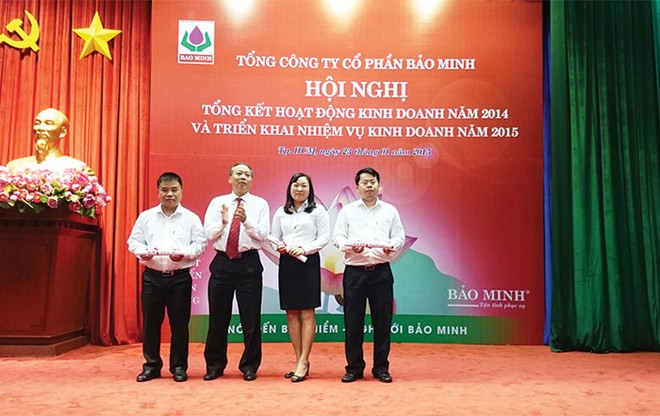 Năm 2015, Bảo Minh phấn đấu đạt doanh thu phí bảo hiểm 3.113 tỷ đồng
