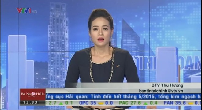 Bản tin Tài chính kinh doanh trưa 17/06/2015