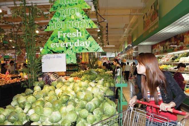 Nếu doanh nghiệp Việt không nỗ lực, thì thị trường bán lẻ rất dễ bị rơi vào tay đại gia ngoại. Ảnh: T.C