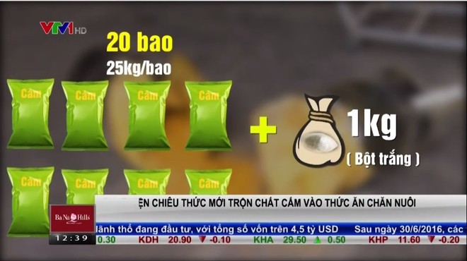 Phát hiện chiêu thức mới trộn chất cấm vào thức ăn chăn nuôi