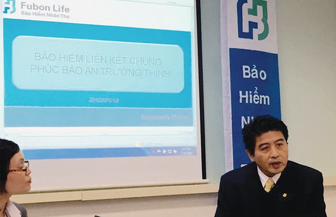 Ông Anton Chang, CEO Fubon Life tại lễ ra mắt sản phẩm “Phúc Bảo An Trường Thịnh”