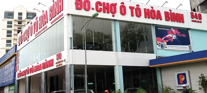 Mảnh đất 549 Nguyễn Văn Cừ hiện đang cho thuê. ảnh: Bùi Trang